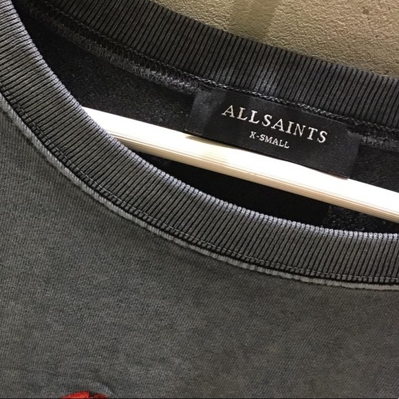 All Saints Piro Asaint Sweatshirt - Picture 8 of 8